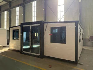 20 40 Foot Foldable Container Houses with Bedroom Bathroom Kitchen Modern Design CE Certified for Hospital Hotel Gym Use