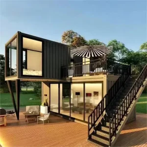 20 40 Ft Morden Expandable Container House Full Steel Sandwich Panel Mobile Home 1 2 3 Bedrooms for Hotel Bathroom Office