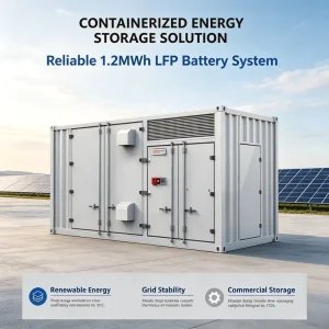 20/40-foot Containerized Bess 500kWh 1mw 2mw 20ft 40ft Container Solar Battery Energy Storage System