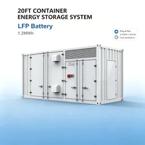 20 40 foot Containerized Solar Energy Storage System Container 1.2MWh for Commercial and Power Station Applications