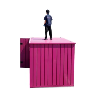 20 40FT Customized Outdoor Dangerous Goods Chemical Storage 20ft Open Side Door Shipping Containers for Storage Mobile Store