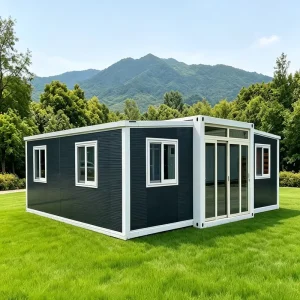 20/40FT Portable Steel Container House Modular Expandable Residential Unit for Outdoor Villa Bathroom Use