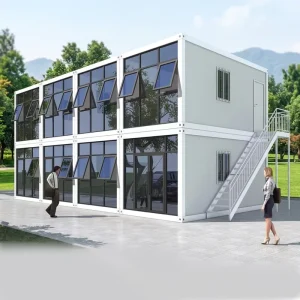 20/40ft Expandable Container House Modular Prefab Home A1 Fireproof 8-Level Earthquake Resistance for Global Project Housing
