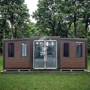 20 40ft Expandable Steel Container Home Prefabricated House 2-4 Bedroom Apartment Portable CE Certified