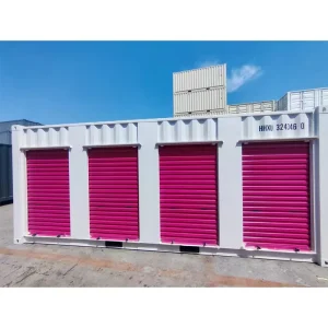 20 FT Modern Design Steel Shipping Container with Rolling Shutter Door Portable Storage Unit