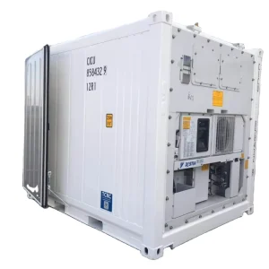 20 FT Reefer Container for Ice Cream and Meat 28.4 Capacity Cooling Unit