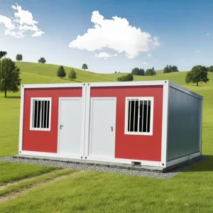 20 Feet Removable Mobile Container House Outdoor Courtyard Modern Design Fast Install Factory Direct Sales