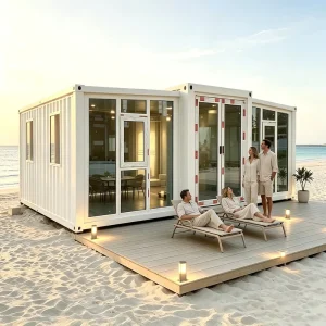 20 Foot Detachable Prefabricated Expandable Container House for Office Buildings Tiny Home Resorts Hotels Villas