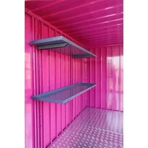 20 Foot Food Store Sentry Box Coffee Shop Clothing Container Outdoor Food Store Portable Cabin