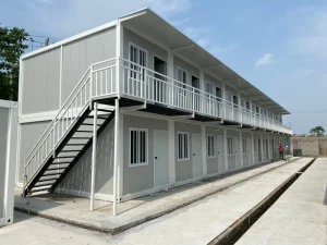 20 Foot Mini Prefab Mobile Living Container House Sandwich Panel Steel Modern Bathroom Office Kiosks