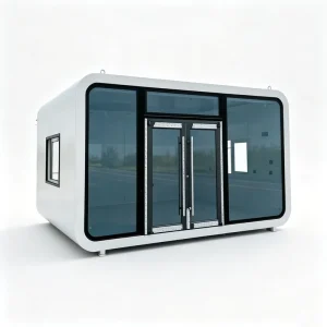 20 Ft/40ft Apple Cabin Modular Prefabricated Container House Modern Design Waterproof Portable Apartment Office Hotel Villa Use