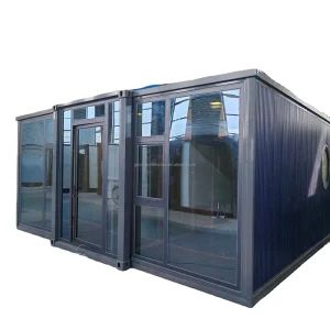 20 Ft 40ft China Folding Container House Expandable Prefab Houses Modern Luxury Container With Kitchen Bathroom