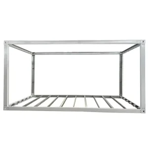 20 Ft Flat Pack Storage Container House Frame Fabrication With Flat Pack for Shop Customized Flat Pack Container House