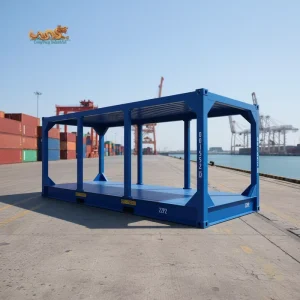 20 Ft Length 20ft Steel ISO Shipping Container Frames For Large Equipment Lifting And Transportation