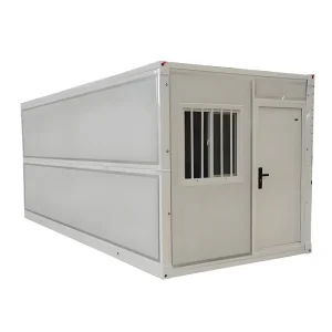 20′ Outdoor Mobile Container Foldable Portable Room for Earthquake Disasters Emergency Resident Living Usage