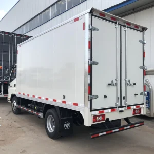 20 Tons Cargo Truck Body Dry Cargo Box Delivery Van Box With Tail Lift Platform