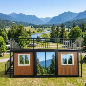 20 and 40FT Expandable Container House Granny Flat Prefab Modular Steel Home Office Hotel Australian Standards Custom Design