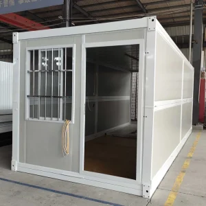 20-foot Collapsible Steel Structure Shipping Container Breathable Design for Warehouses Dormitories Office Buildings CE