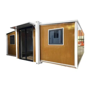 20 foot Double wing Folding Container House Outdoor Residential Activities Board House Temporary