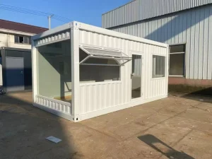 20-foot Luxury Prefabricated Modular Steel Container Room for Outdoor Shops