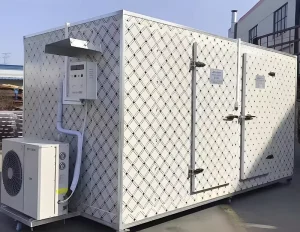 20 foot Mobile Container Best Solar powered Refrigerated Room for Fish Meat and Vegetables