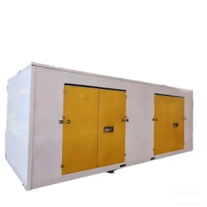 20 ft Steel Structure Industrial Insulated Waterproof Portable Movable Rectangle