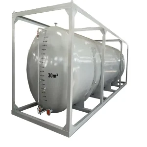 20000 Liters ISO Tank Containers 20 FT Container Tanks for Petrol Fuel Liquids Chemicals