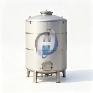 2000L Vertical Stainless Steel Tank for Chemical Buffer & Storage in Industrial Production Line