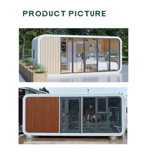20F 40FT Two Story Container House with Balcony Fire Resistant Detachable Design for School & Office Building Use