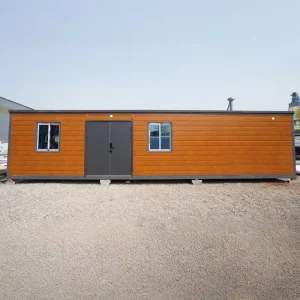 20FT 30 40FT Galvanized Steel Expandable Modern Container House Waterproof Hurricane Resistant Trailer Living Room