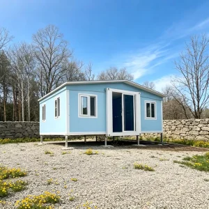 20FT/30FT/40FT Movable Foldable Prefabricated Container House with 2 or 3 Bedrooms and Drainage System