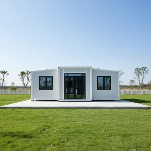 20FT 40FT 2 3 Bedroom China Folding Expandable Container House Prefab Living Portable Mobile Home with Bathroom and Kitchen