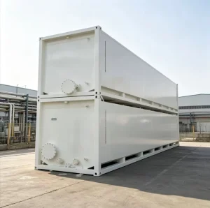20FT 40FT Container Fuel Tank Double Single Wall Gas Station Storage Oil Tanks Carbon Steel Portable Mobile Fuel Station