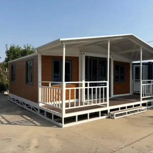 20FT 40FT Expandable Container House Prefabricated 2 Bedroom Modular Mobile Flat Pack for Villa Hotel Warehouse Mall Use