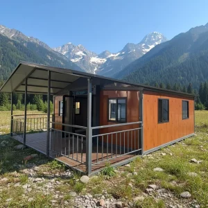 20FT 40FT Expandable Modified Shipping Container House EPS Sandwich Panel Breathable Chinese Design