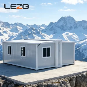 20FT 40FT Expandable Prefabricated Container House Portable Modular Tiny Home for Site Office & Glamping