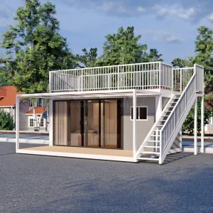 20FT 40FT Portable Modular Steel Structure Container House Fast Install Durable Modern Design for Bedroom Office Building Use