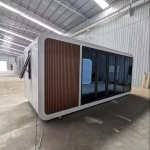 20FT 40FT Prefabricated Container House Space Capsule Office Tiny House Outdoor Cabin Office Pod Garden Office Pod