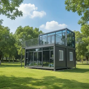 20FT 40FT Prefabricated Flat Pack Container House Modular Labor Camp Office Toilet For Fast Installation & Cost Saving