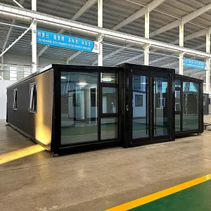 20FT 40FT Prefabricated House 2 3 Bedroom Shipping Tiny Luxury Office Mobile Modular Expandable Prefab Container Home