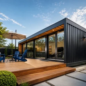 20FT 40ft Modified Container Home Prefab Holiday Different Sizes Living Room With Bathroom for Hotels