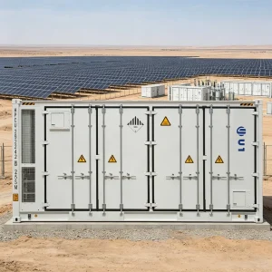 20FT BESS 2MWh Containerized Energy Storage System with 314Ah LFP Cells for Large-Scale PV Farm and Grid Power