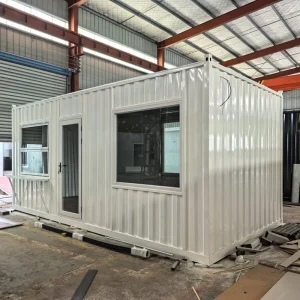 20FT Cost Effective Waterproof Corrugated Structure Modern Design Mobile Container Office Building Mall
