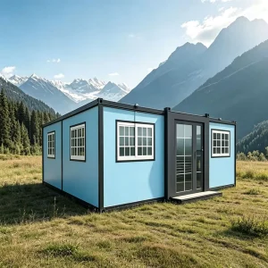 20FT Expandable Eco Friendly Modern Container Home Prefabricated Steel Housing Unit for Vacation Resort Office Shop Workforce