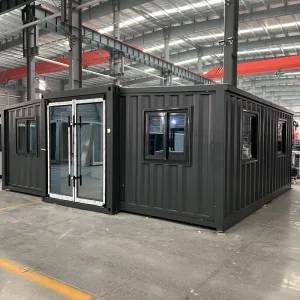 20FT Expandable Modified Shipping Container Apartment Hurricane-Resistant Detachable Container House