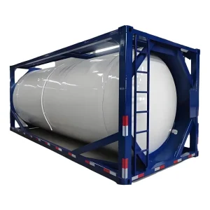 20FT ISO Tank Container Gas & Oil Storage Tanks Liquid Carbon Steel Pressure Vessel Customizable Dimensions