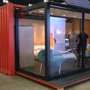 20FT Movable Expandable Shipping Container House with Hydraulic System Design