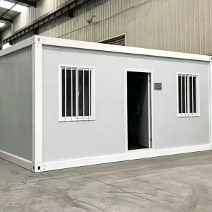20FT Portable Folding Container House Rapid Installation Modular Building for Mining Camp Office and Staff Dormitory