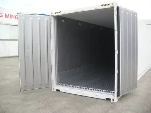 20FT Reefer Container Solar Cold Room with Cyclopentane Insulation 25C Internal Temperature