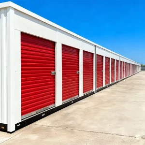 20FT Roll up Doors Self Storage Facility Steel Mini Storage Buildings Portable Self Storage Container